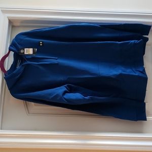 4XLT Blue Under Armour Pull Over Hoodie